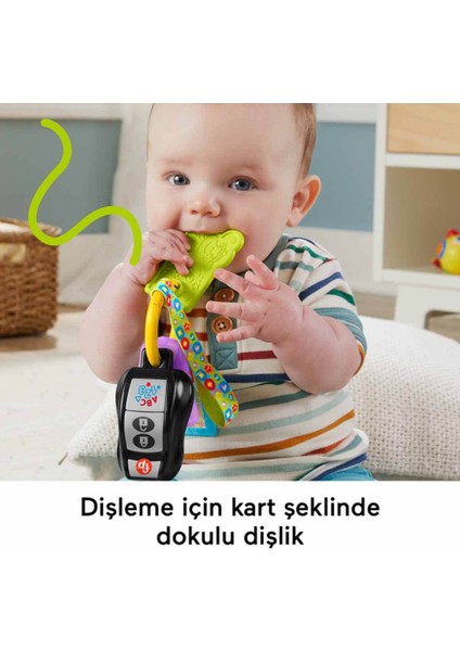 Fisher Price Sesli Eğlen ve Öğren Eğlenceli Aktivite Anahtarı HWY40