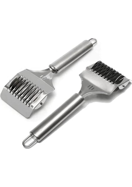 Paslanmaz Çoklu Dilimleyici Pratik Hamur Makarna Erişte Kesici - Maydanoz Soğan Sarımsak Doğrayıcı fiyatları