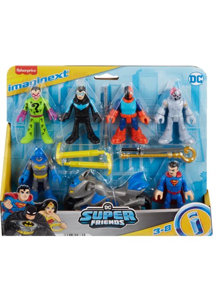Fisher Price Imaginext Dc Super Friends Batman ve Arkadaşları HXF94 fiyatları