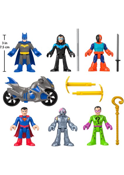 Fisher Price Imaginext Dc Super Friends Batman ve Arkadaşları HXF94 fırsatları