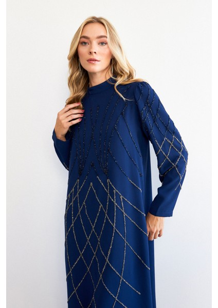 Alora Taş Işlemeli Abiye - Indigo modelleri