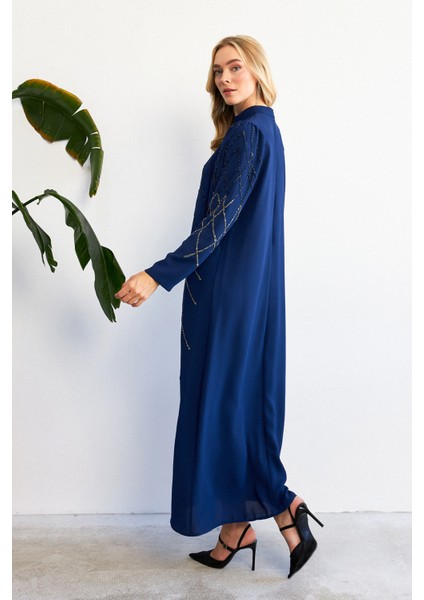 Alora Taş Işlemeli Abiye - Indigo indirimleri