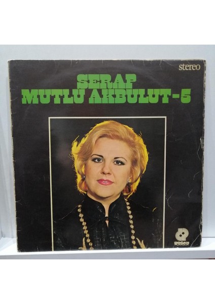 Serap Mutlu Akbulut 1978 Baskı Lp - Plak