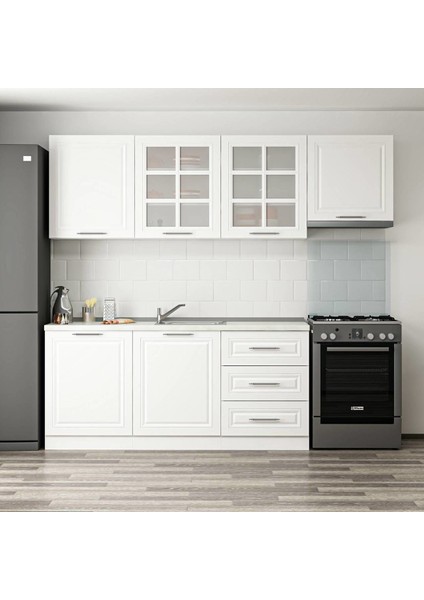 240CM Mebran C Mutfak Dlp Beyaz 240-MCB2