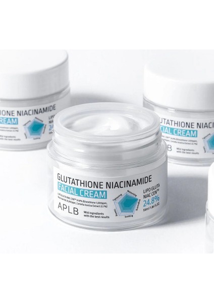 Glutathione Niacinamide Facial Cream 55ML- Glutatyon ve Niasinamid Içerikli Yüz Kremi