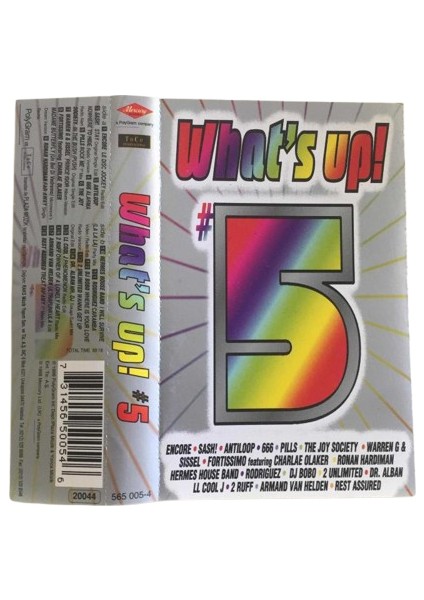 What's Up 5- Kaset fiyatları