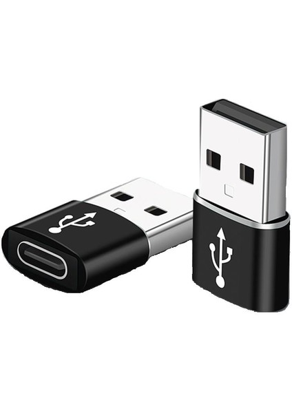 2944 USB 3.0 To Type C 3.1 Şarj Data USB 3.0 To Type-C Dişi Çevirici Dönüştürücü Adaptör USB Dişi Type-C Soketine Çevirir Iki Ucu Type-C Olan Kablo ile Standart USB Üzerinden Şarj Edilir