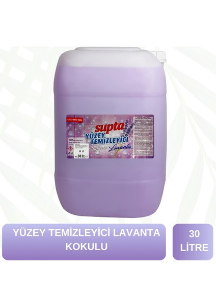 Sıvı Yüzey Temizleyici Lavanta Kokulu 30 LT