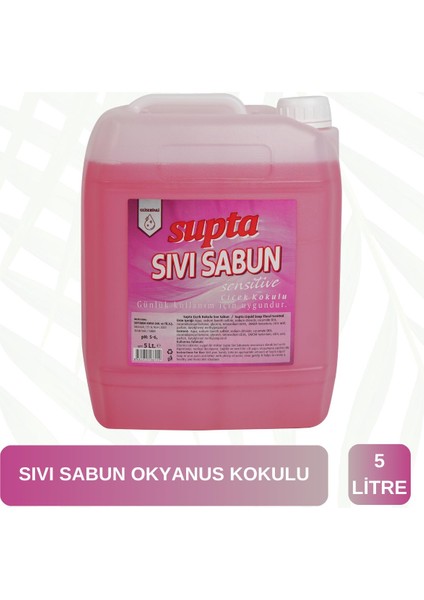 Sıvı Sabun Çiçek Kokulu 5 LT