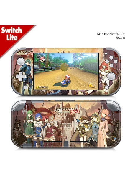 Nintendo Switch Lite'ın Sticker 043'I ile Uyumlu (Yurt Dışından)
