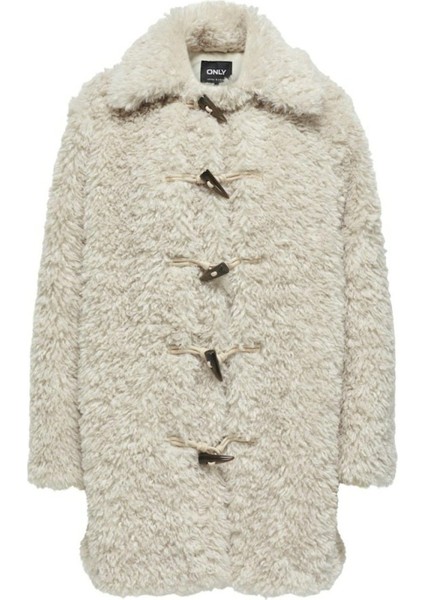 Vıkı Faux Fur Duffle Coat Kadın Mont 15325921