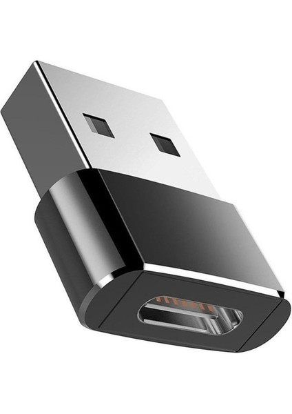 100 Lü Paket 2944 USB 3.0 To Type C 3.1 Şarj Data USB 3.0 To Type-C Dişi Çevirici Dönüştürücü Adaptör USB Dişi Type-C Sokete Çevir Iki Ucu Type-C Olan Kablo Standart USB Üzerinden Şarj Edilir