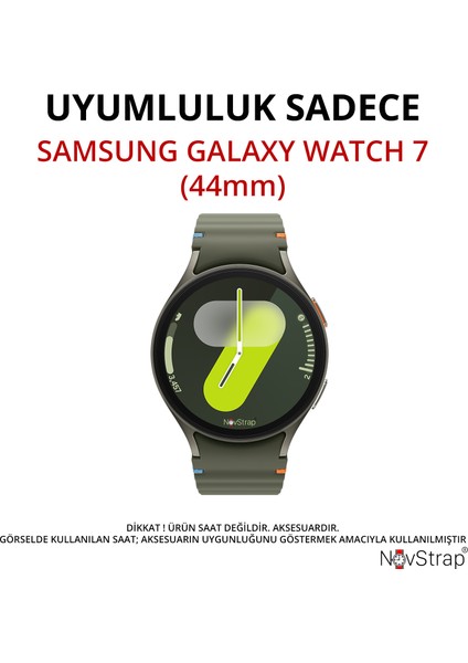 Samsung Galaxy Watch 7 44MM ile Uyumlu Kasa ve Ekran Koruyucu Tpu Yumuşak Silikon Kılıf