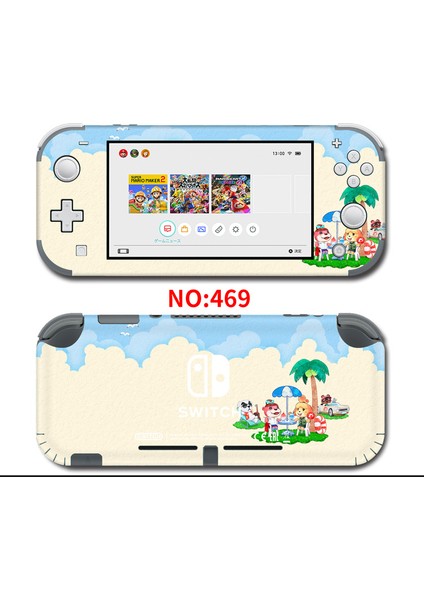 Nintendo Switch Lite Hayvan Evi Serisi Koruyucu Film 469 (Yurt Dışından)