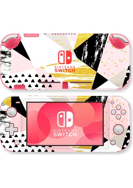 Geometrik Nintendo Switchlite Çizilmeye Karşı Koruyucu Levha (Yurt Dışından)