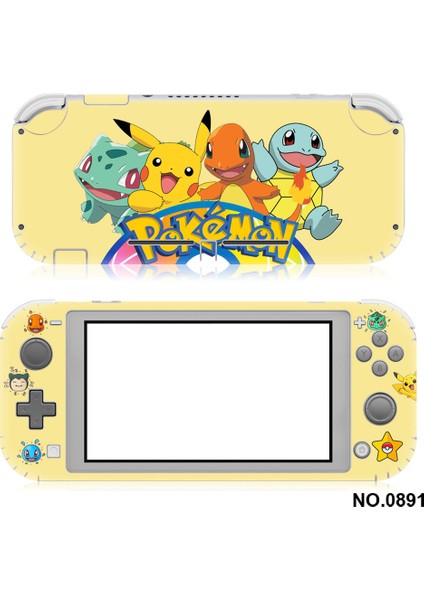 Nintendo Switch Lite Konsolu Için Çıkartmalar 0891 (Yurt Dışından)