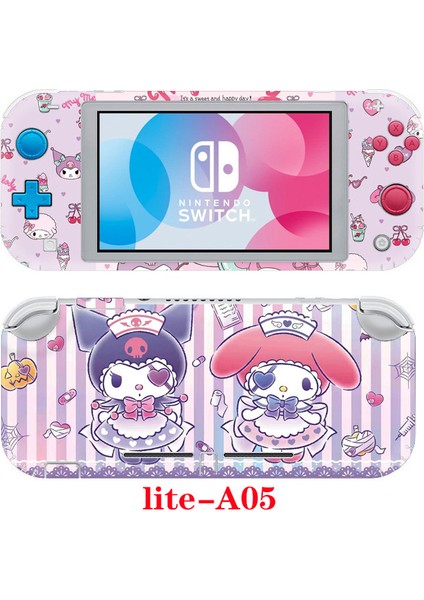 Nintendo Switch Lite Serisi Çizgi Film Çıkartmaları A05 ile Uyumlu (Yurt Dışından)