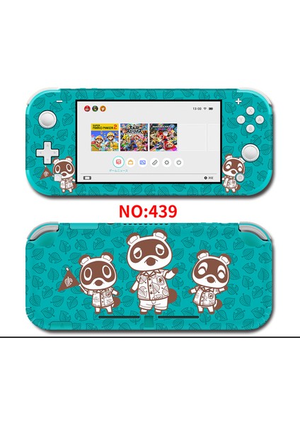 Nintendo Switch Lite Hayvan Evi Serisi Koruyucu Film 439 (Yurt Dışından)