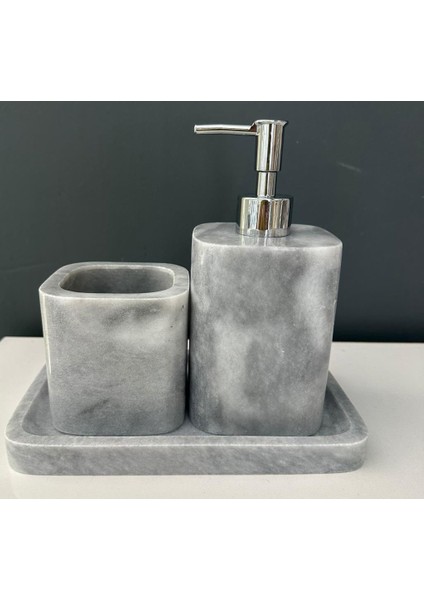 3 Lü Mermer Set