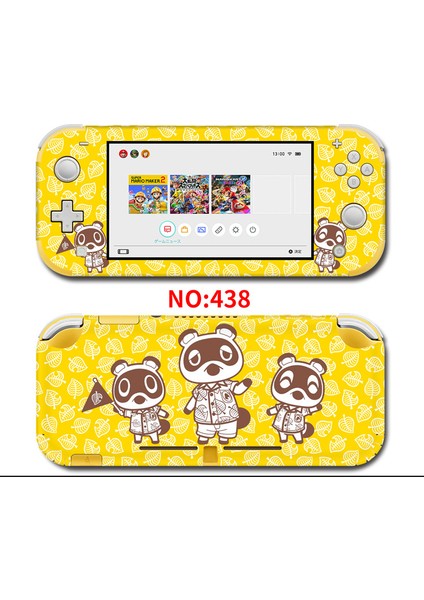 Nintendo Switch Lite Hayvan Evi Serisi Koruyucu Film 438 (Yurt Dışından)