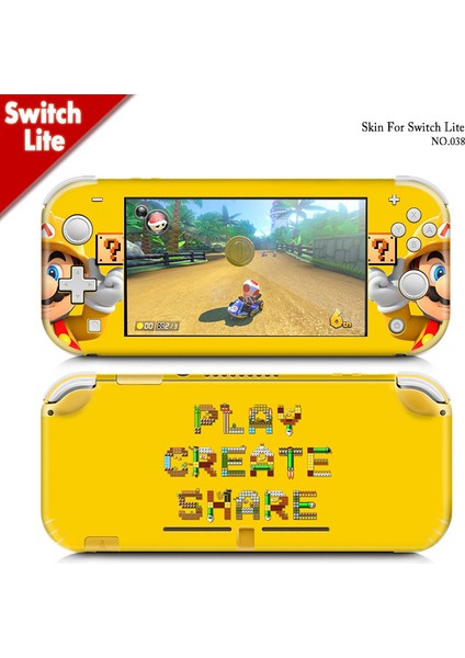 Nintendo Switch Lite'ın Sticker 038'I ile Uyumlu (Yurt Dışından)