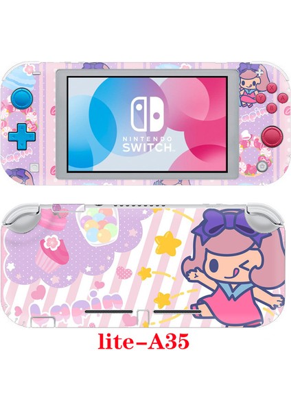 Nintendo Switch Lite Serisi Çizgi Film Çıkartmaları A35 ile Uyumlu (Yurt Dışından)