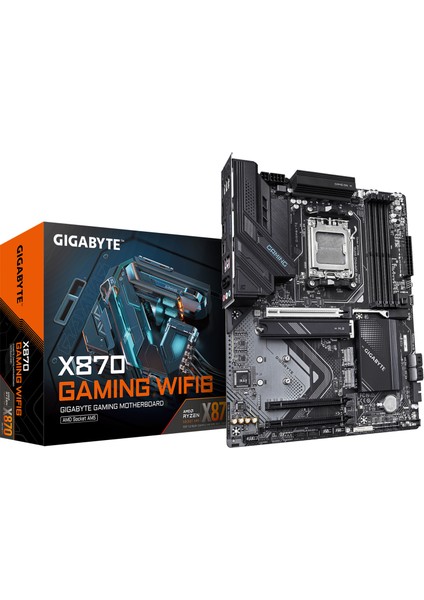 Gıgabyte X870 Gamıng Wf6 Atx Anakart, Amd X870 Chipset, Ddr5 Bellek, Am5 Soket Tipi