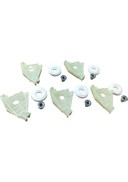 Audi 4 2008-2008 Için Cam Kriko Köşe Makara ve Yuvası Seti-Sağ modelleri