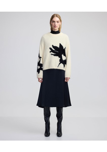 Kontrast Jakarlı Pelüş Triko IW6240050229018 fiyatları