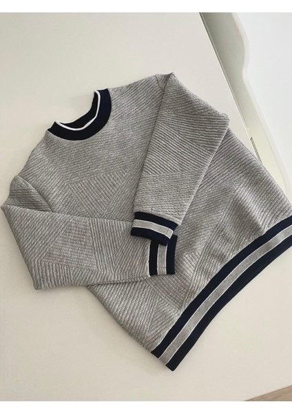 Unisex Kız / Erkek Çocuk Renkli Pamuklu Sweatshirt fiyatları