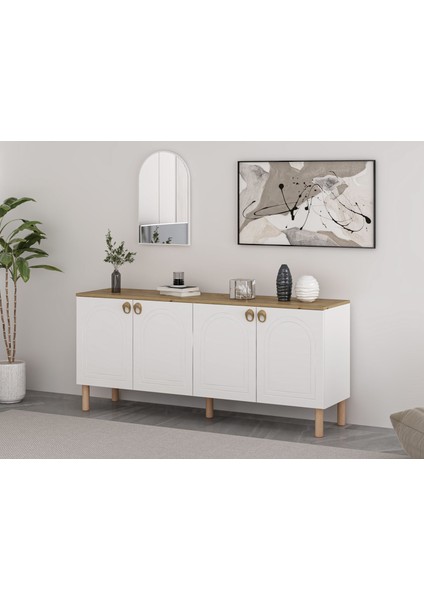 Lotus Konsol Aynalı Set - Byz-Artısan modelleri