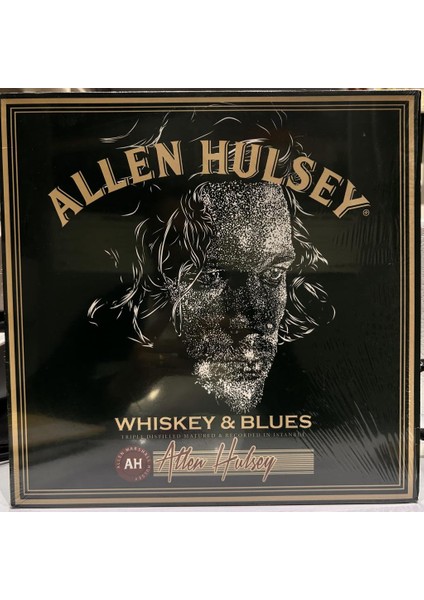 Allen Hulsey ‎- Wskey and Blues (Triple Distilled Matured and Recorded In İstanbul) Yeşil Renkli Plak Lp - Plak