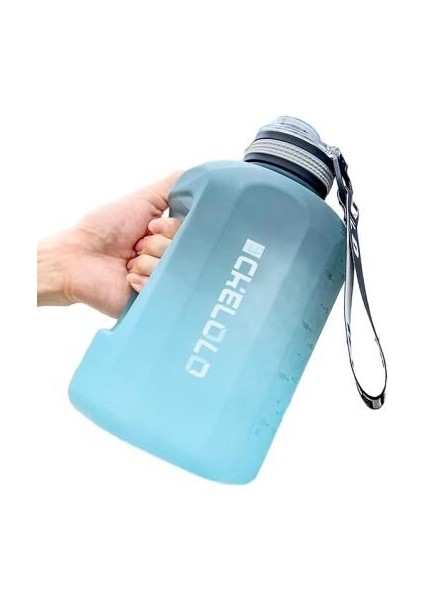 Ekstra Büyük Kapasiteli Big Belly Mug Buzlu Spor Içme Bardağı 2.2l (Yurt Dışından)