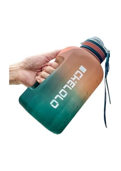 Ekstra Büyük Kapasiteli Big Belly Mug Buzlu Spor Içme Bardağı 2.2l (Yurt Dışından)