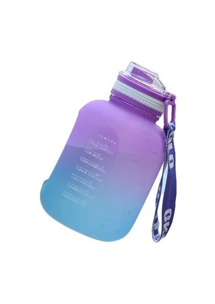 Ekstra Büyük Kapasiteli Big Belly Mug Buzlu Spor Içme Bardağı 1.2l (Yurt Dışından)