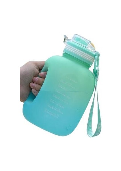Ekstra Büyük Kapasiteli Big Belly Mug Buzlu Spor Içme Bardağı 1.2l (Yurt Dışından)