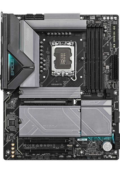 Gıgabyte Z890 Eagle Wıfı7 Atx Anakart, Intel Z890 Chipset, Ddr5 Bellek, Lga 1851 Soket Tipi