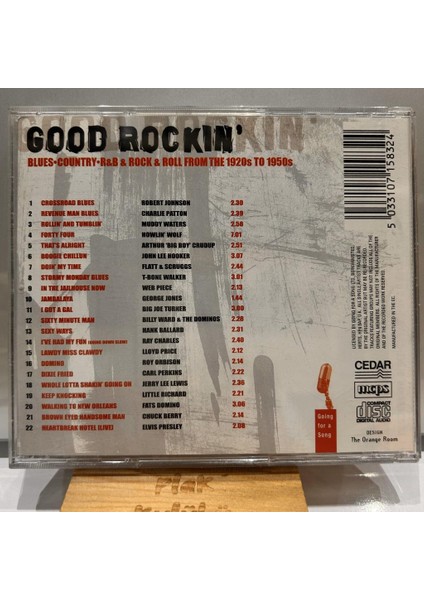 Good Rockin' Muddy Waters Hownlin' Wolf Elvis Presley Ray Charles CD fiyatları
