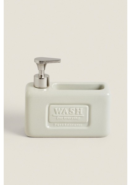 Ashley Grey Sıvı Sabunluk 750 ml Dayanıklı Malzeme Ergonomik Pompa ve Suya Dayanıklı Şık Gri Tasarım