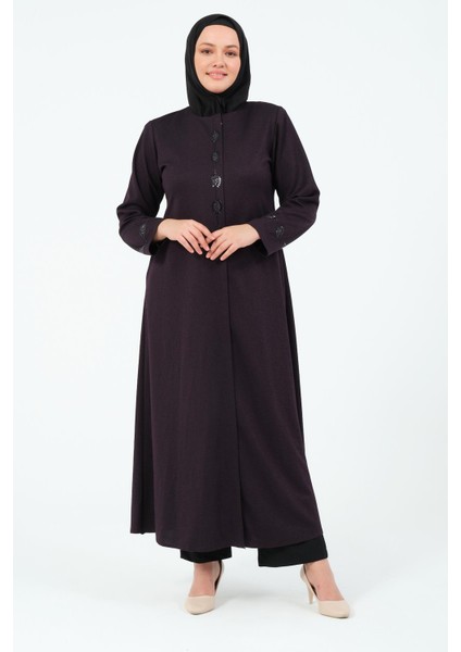 Lisa Kadın Büyük Beden Maya Kumaş Tesettür Mevsimlik Ferace fiyatları