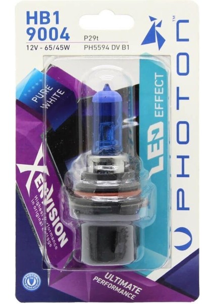Hb1 9004 Xen Vision Blister (Tekli Blister)