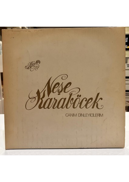 Neşe Karaböcek ‎- Canim Dinleyicilerim 1981 Baskı Lp - Plak