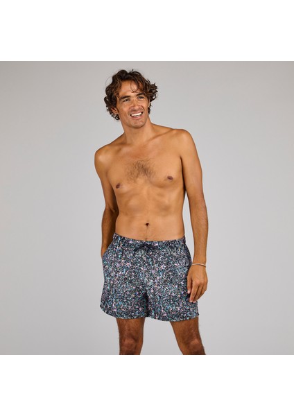 Sörf Boardshort - 15" - Siyah - 100