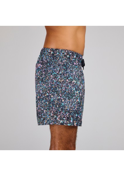 Sörf Boardshort - 15" - Siyah - 100