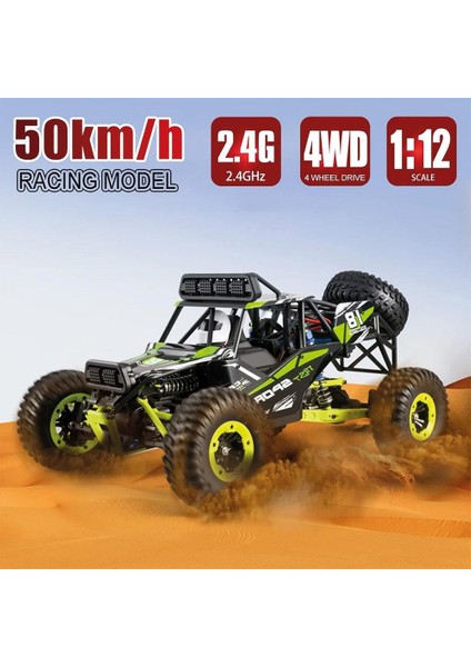 Uzaktan Kumandalı Across Crawler 4WD 50 Km Hız Yapan Yarış Aracı