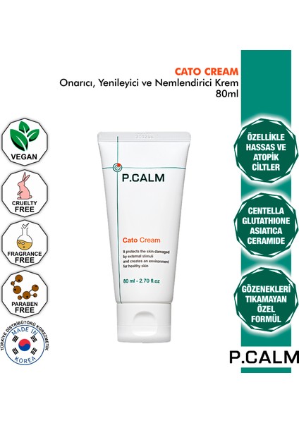 Cato Cream / Onarıcı Cato Yüz Kremi - 80ML