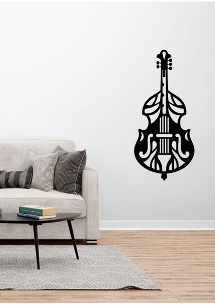 - Icon Keman Metal Duvar Müzik Tablosu - Ev Ofis Dekorasyonu - 45 x 100 - cm - Siyah - MÜZIK-041 fiyatları