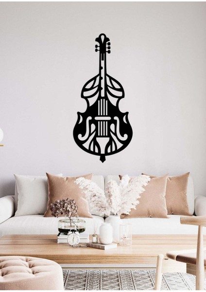 - Icon Keman Metal Duvar Müzik Tablosu - Ev Ofis Dekorasyonu - 45 x 100 - cm - Siyah - MÜZIK-041 fırsatları
