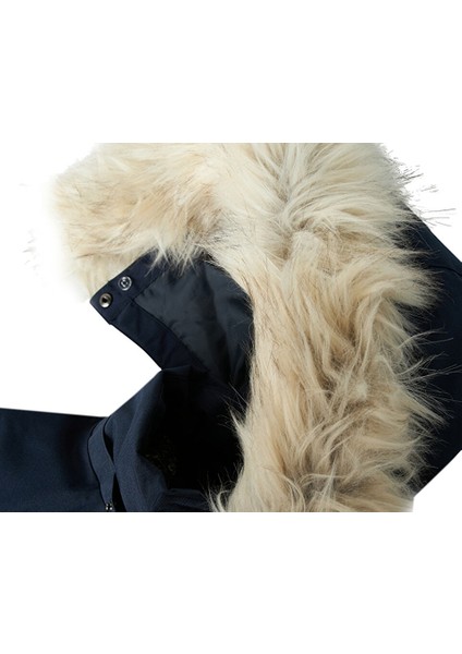 Name İt Nkmillo Parka Jacket Long Fo Noos Çocuk Günlük Mont 13235514-DARK-SAPPHIRE Lacivert modelleri
