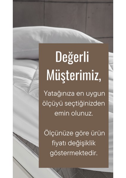 Relax Touch Çift Kişilik Yatak Koruyucu Uyku Pedi 150x200 cm – Ekstra Yumuşak Mikrofiber Silikon Elyaf, Beyaz Renk fiyatları